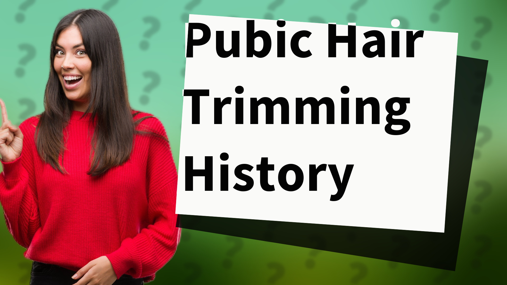 Pubic Hair Trimming History