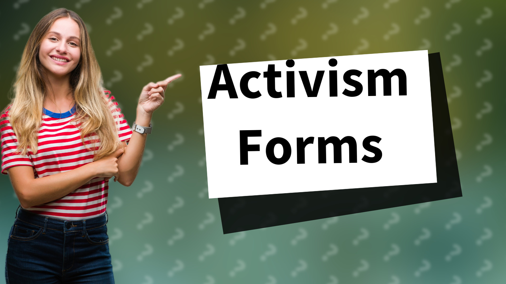 Activism Forms