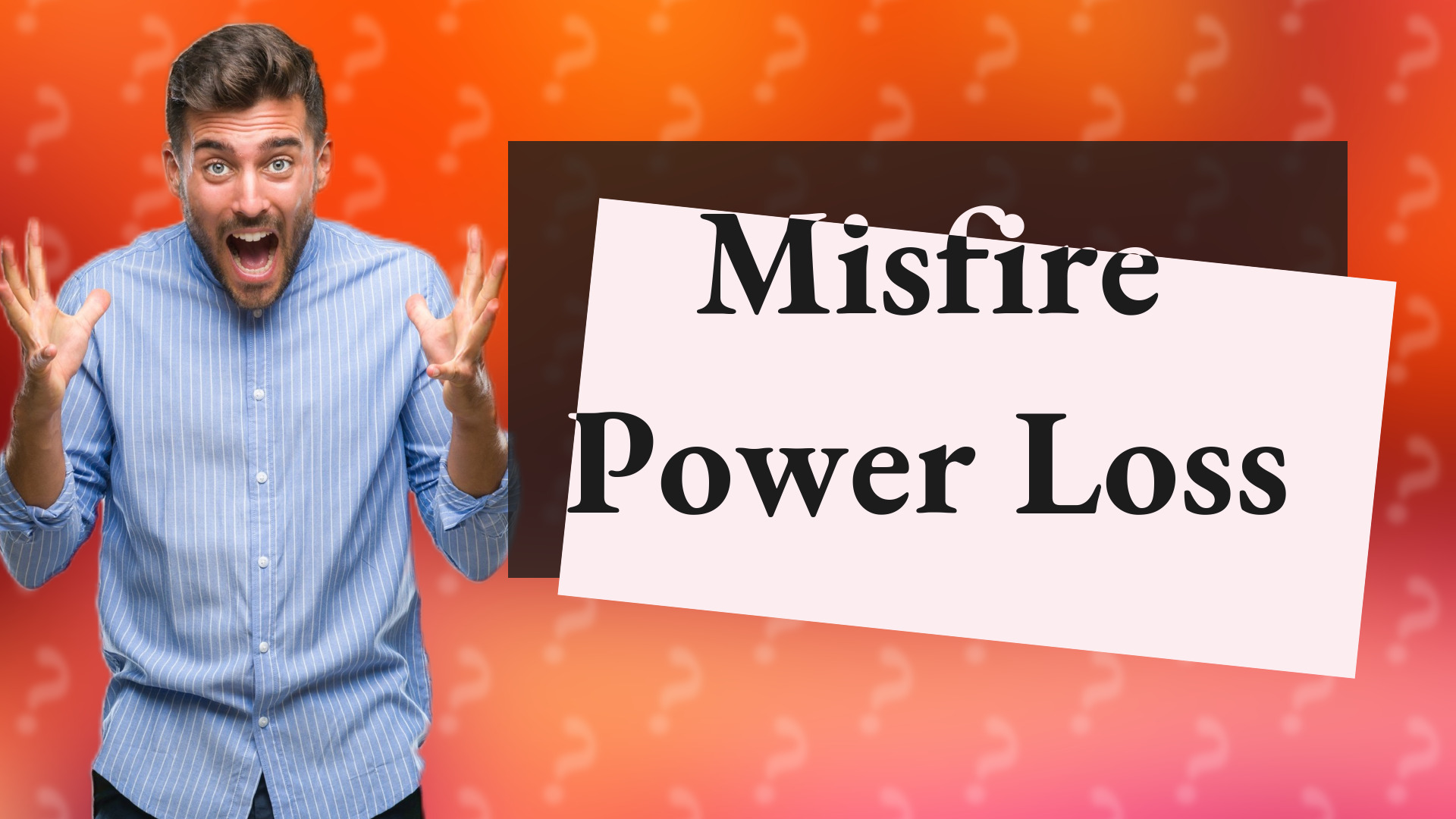 Misfire Power Loss