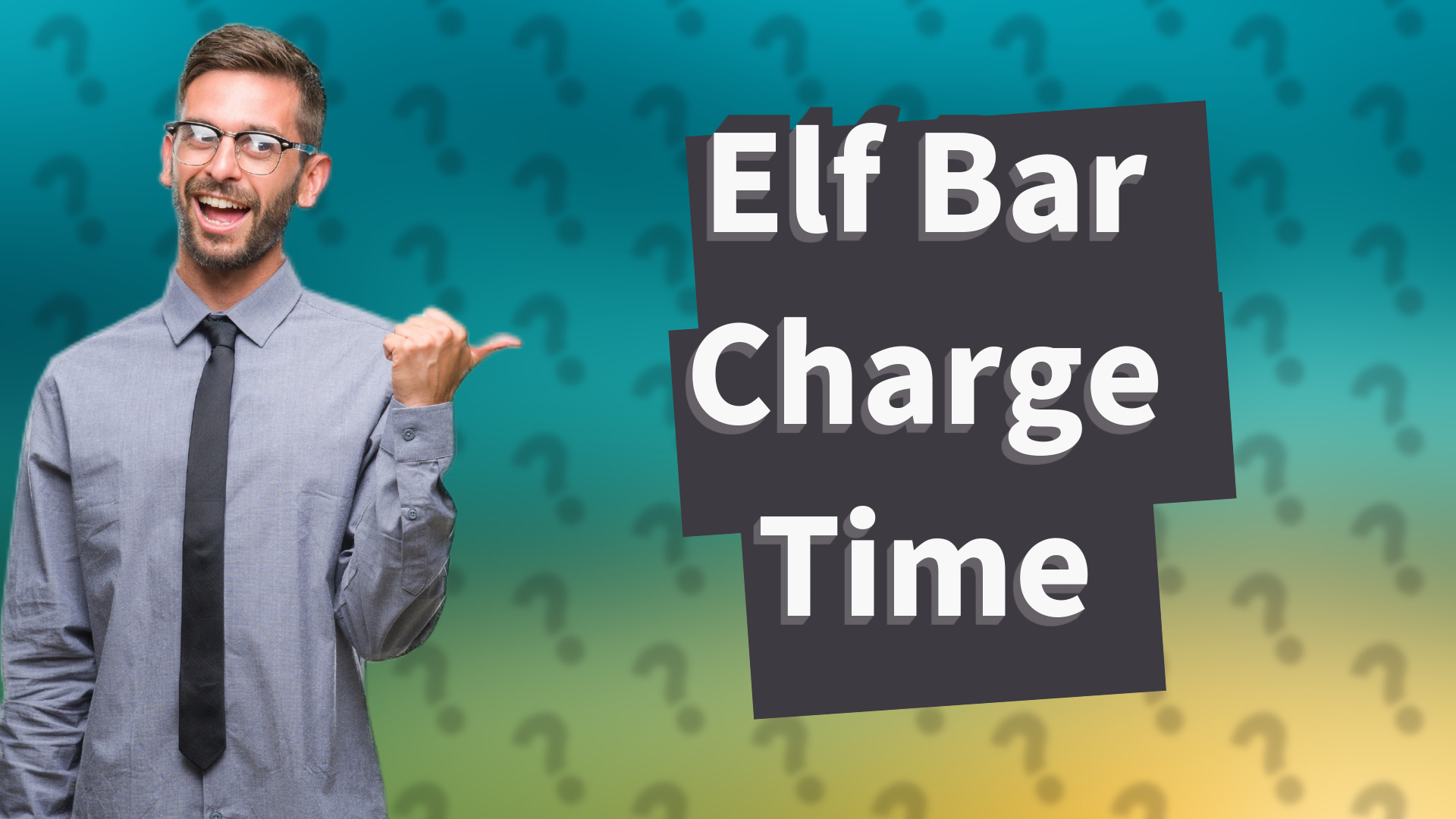Elf Bar Charge Time