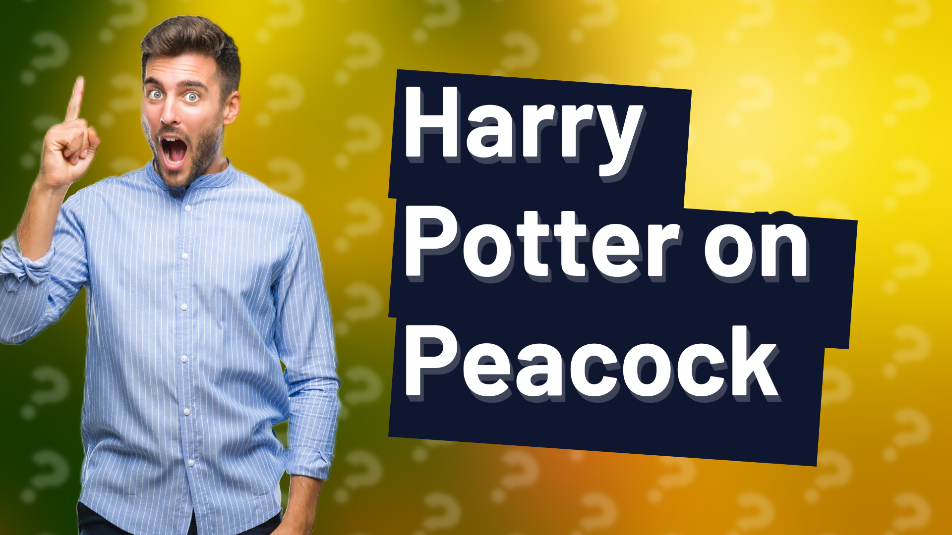 Harry Potter on Peacock