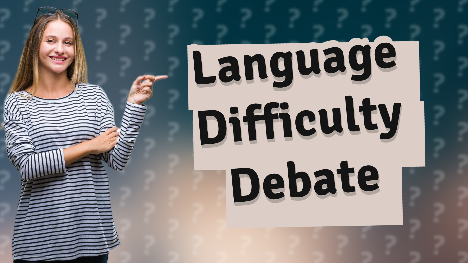 Language Difficulty Debate