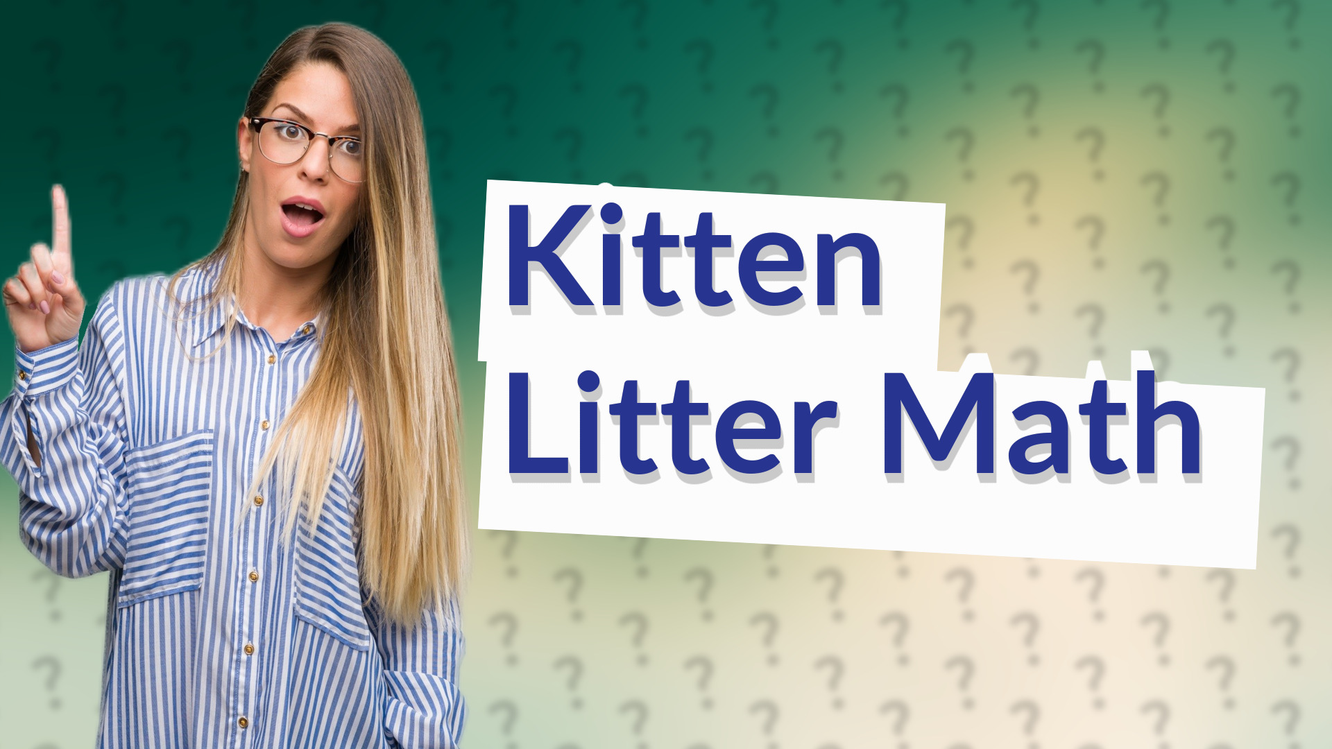 Kitten Litter Math