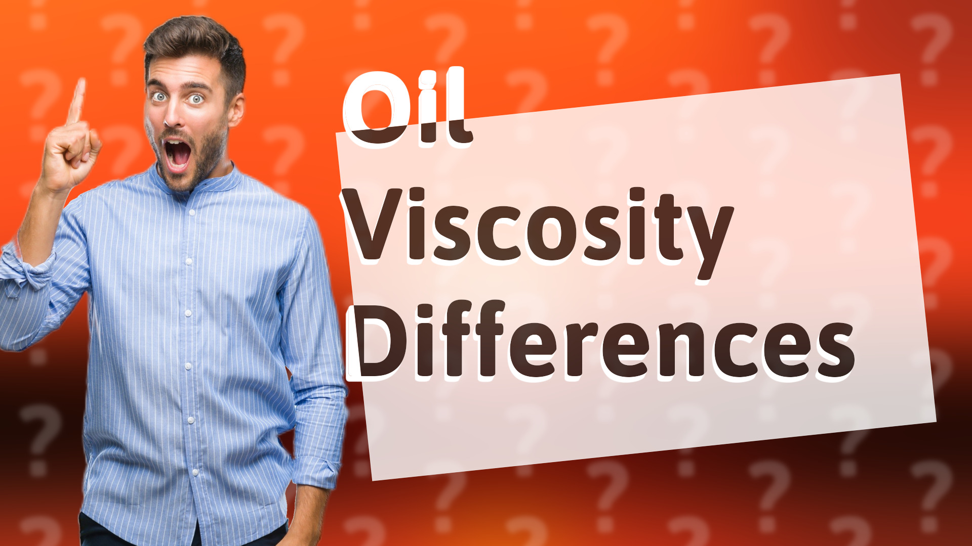 Oil Viscosity Differences