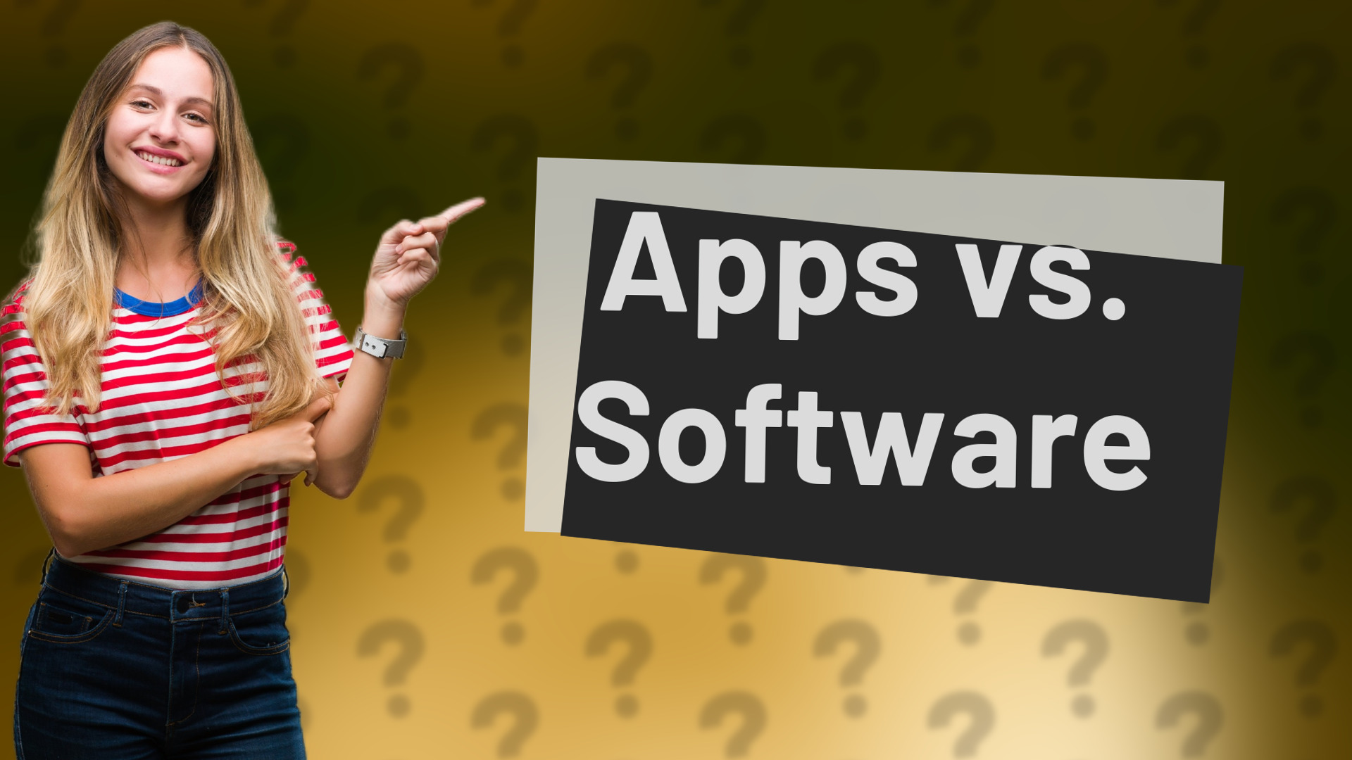 Apps vs. Software