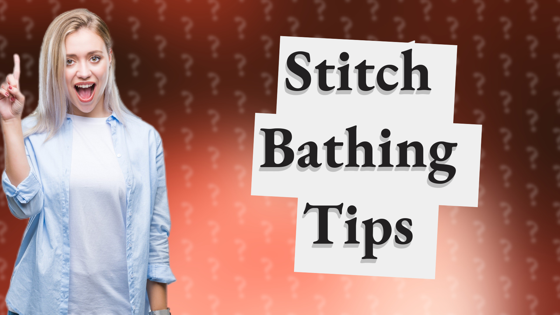 Stitch Bathing Tips