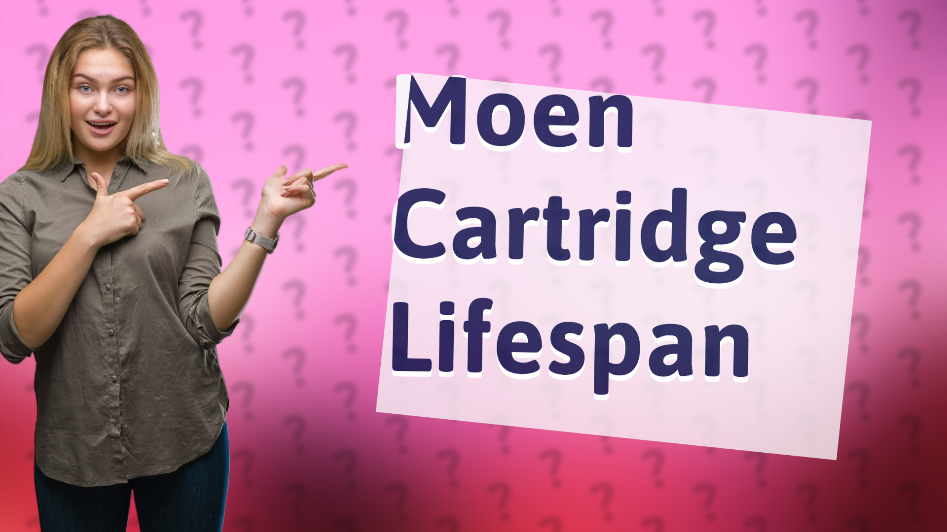 Moen Cartridge Lifespan