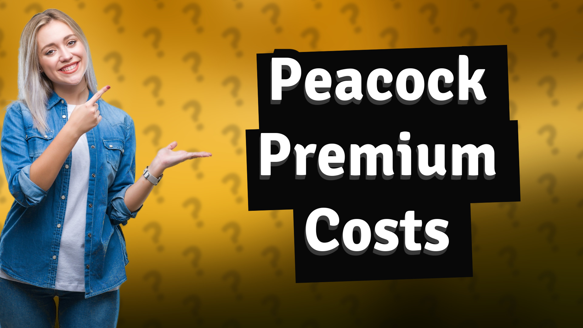 Peacock Premium Costs