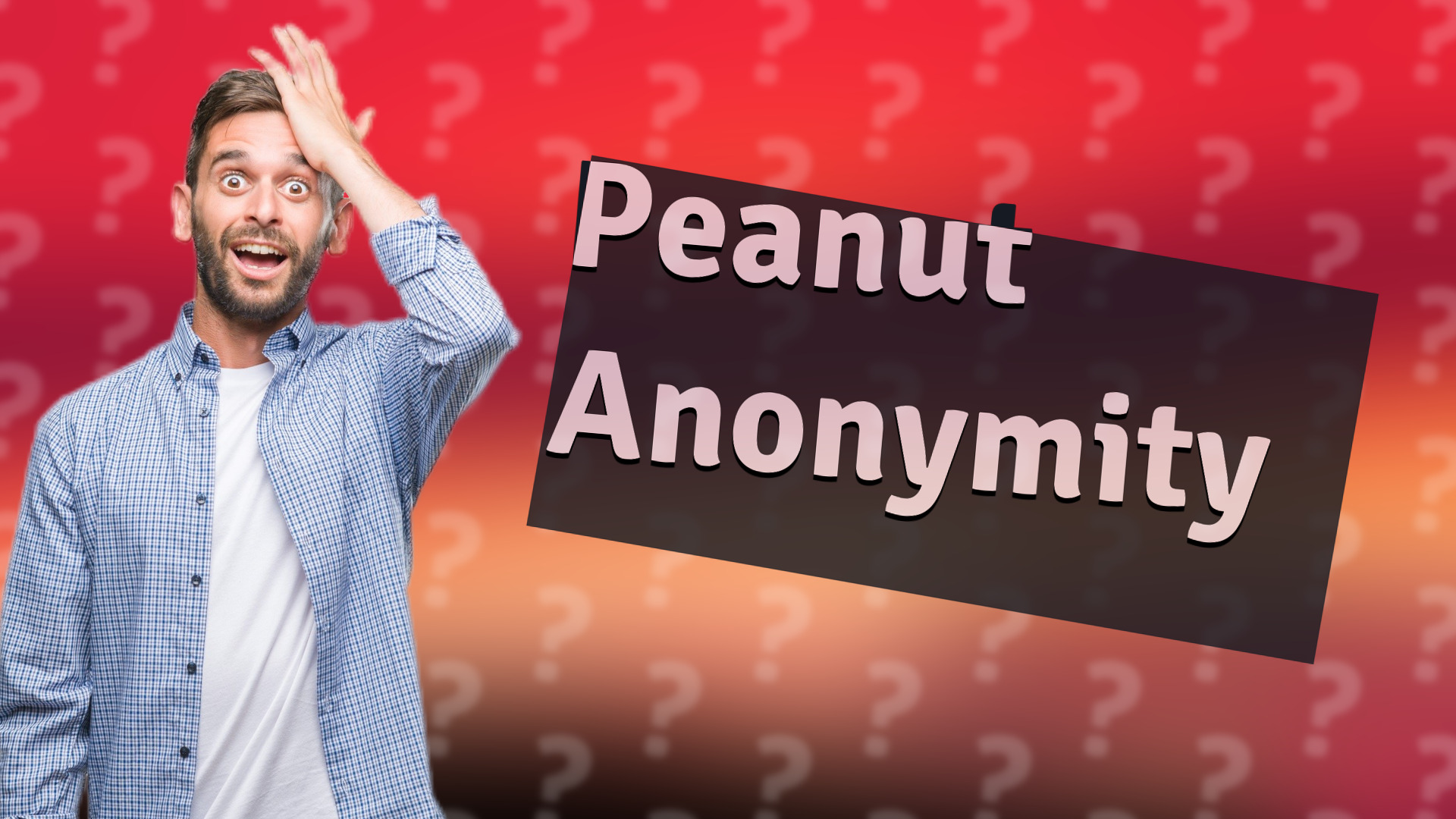 Peanut Anonymity