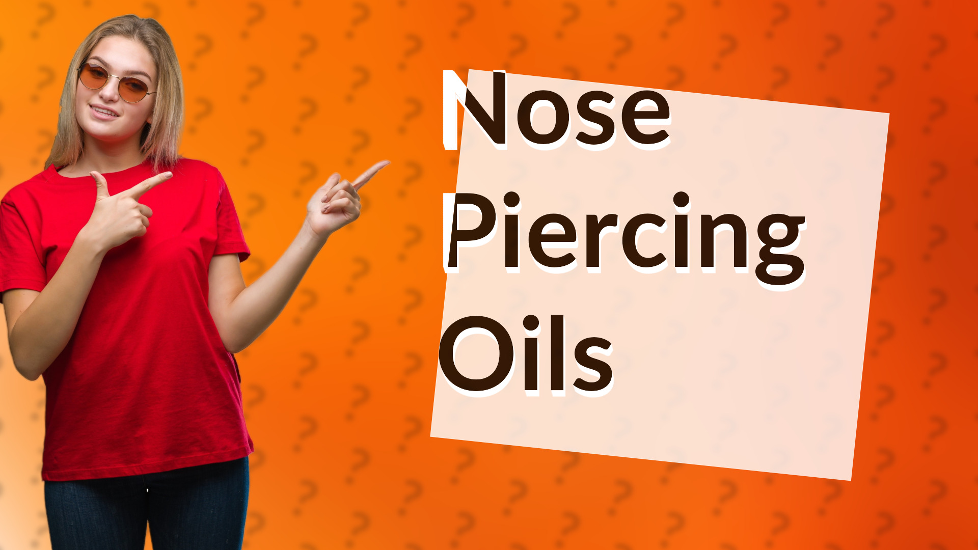 Nose Piercing Oils