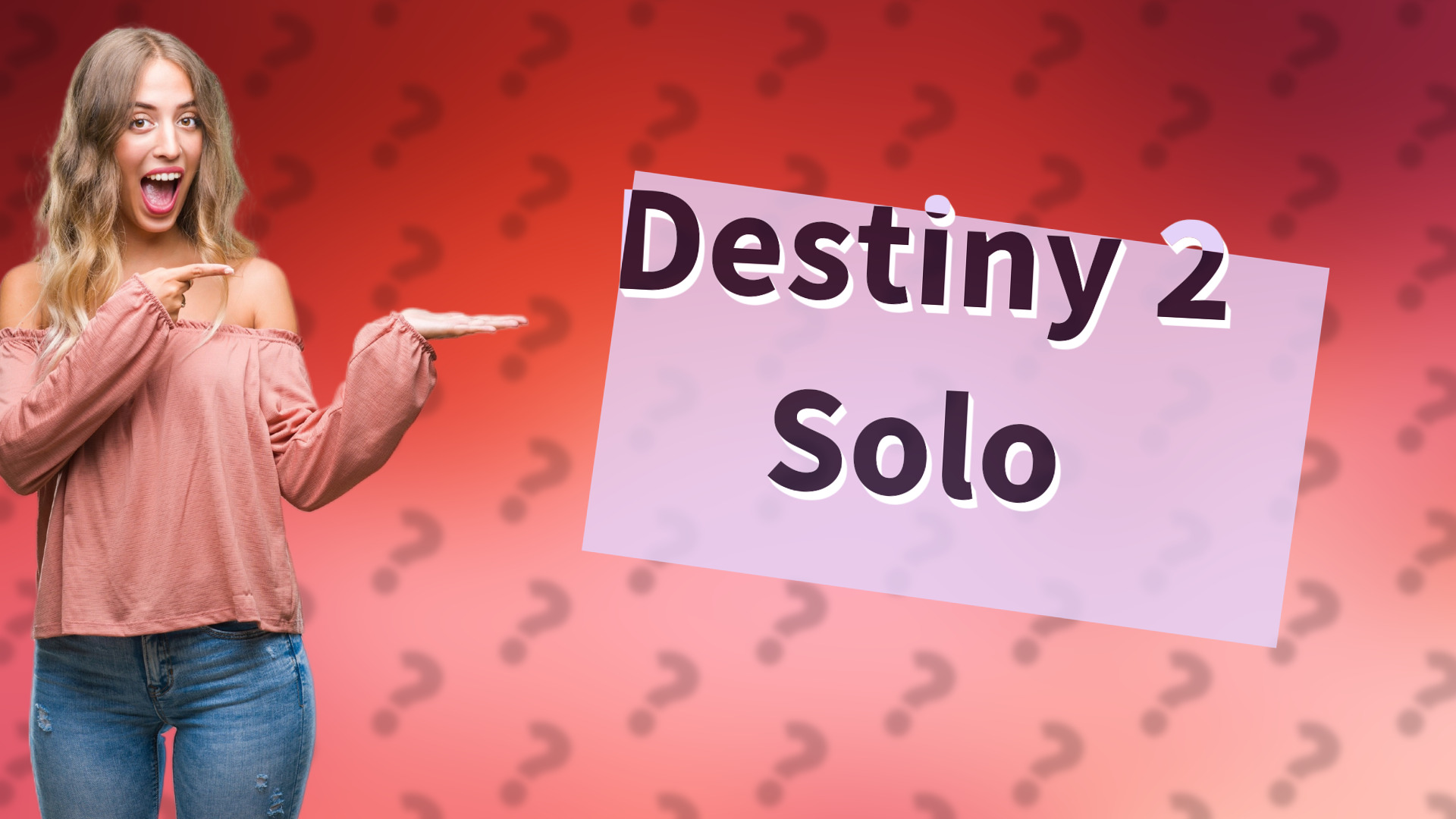 Destiny 2 Solo