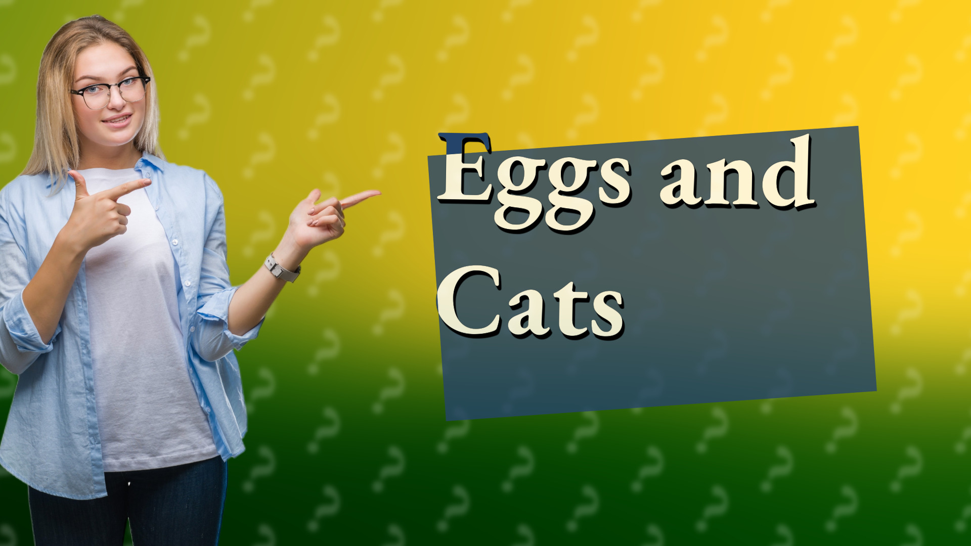 Eggs and Cats