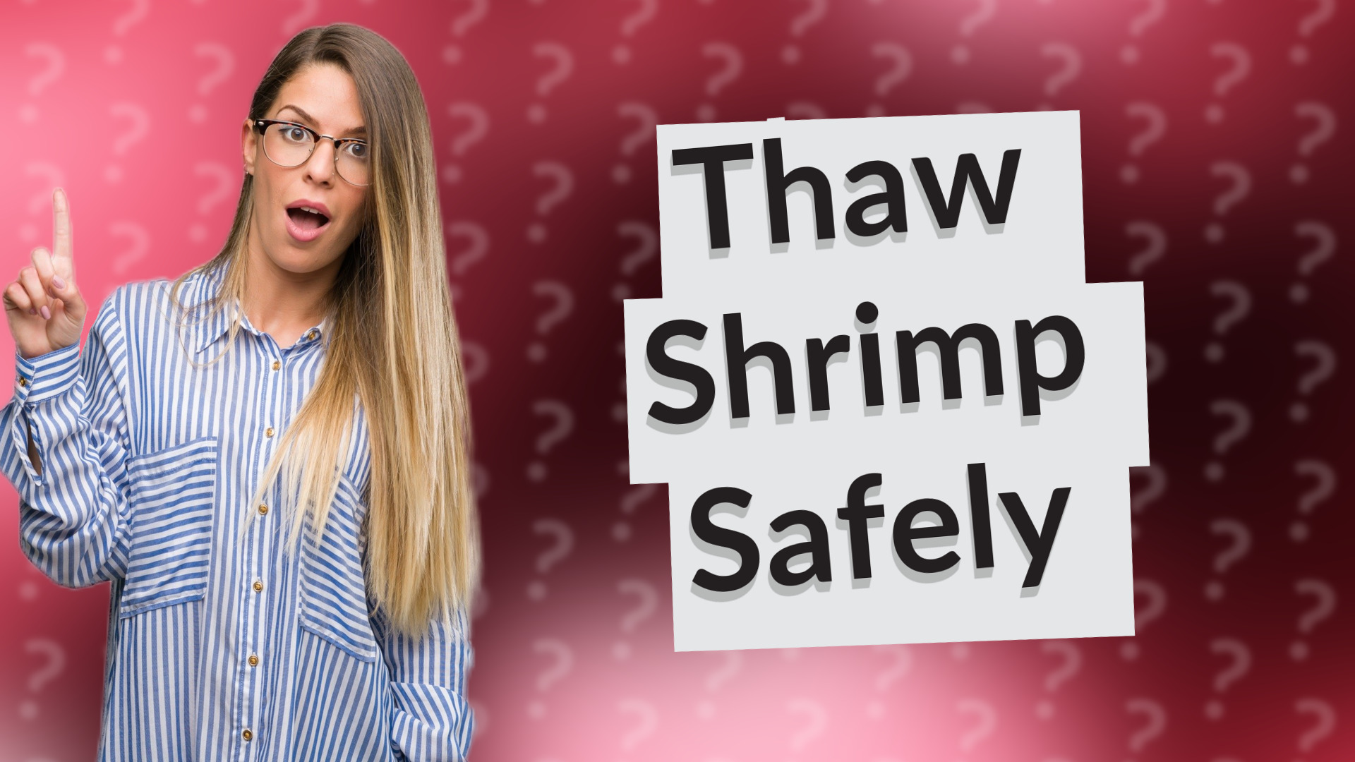 Thaw Shrimp Safely