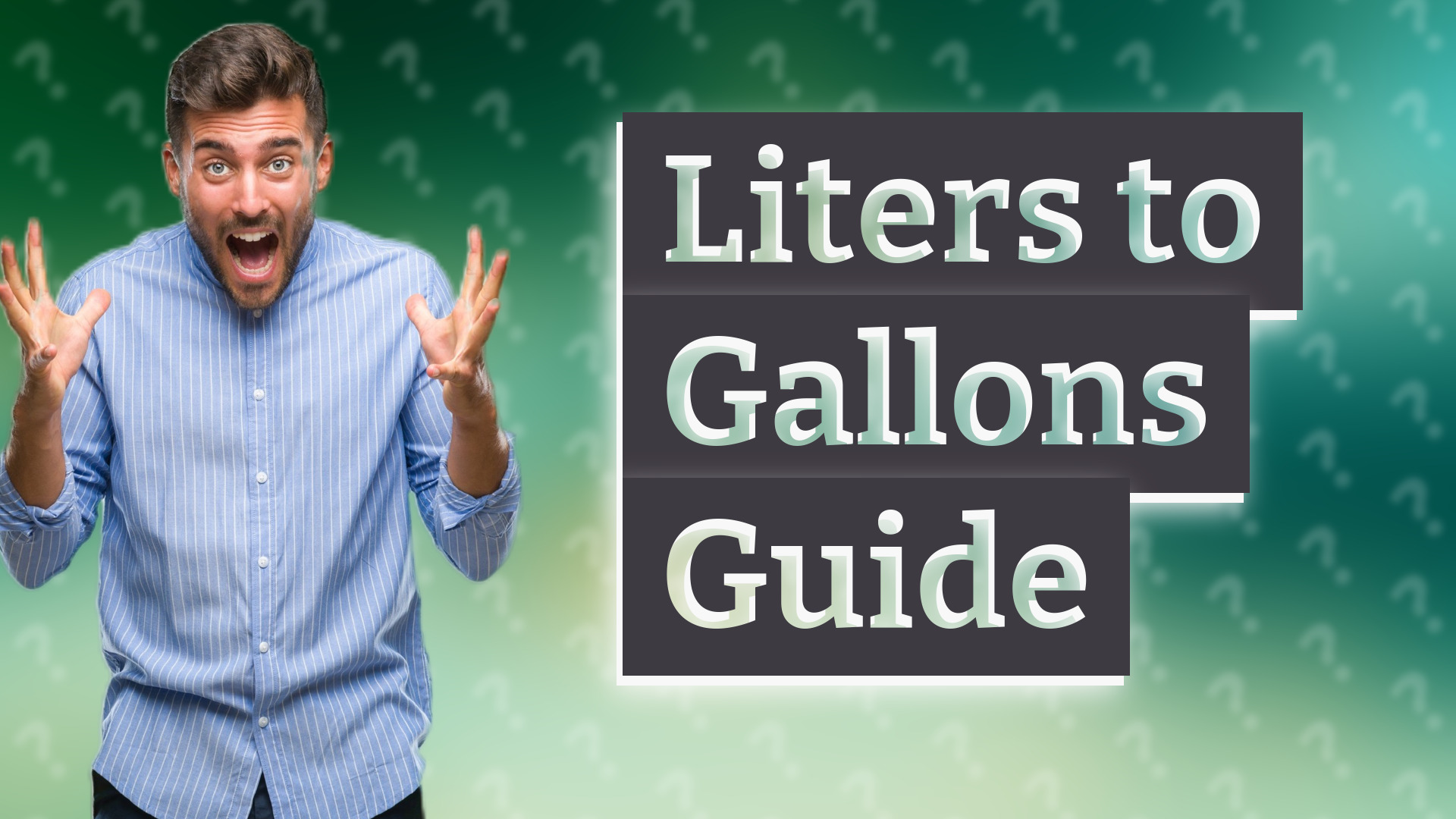Liters to Gallons Guide
