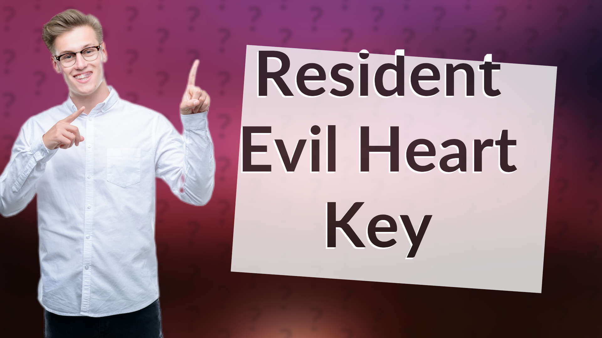 Resident Evil Heart Key