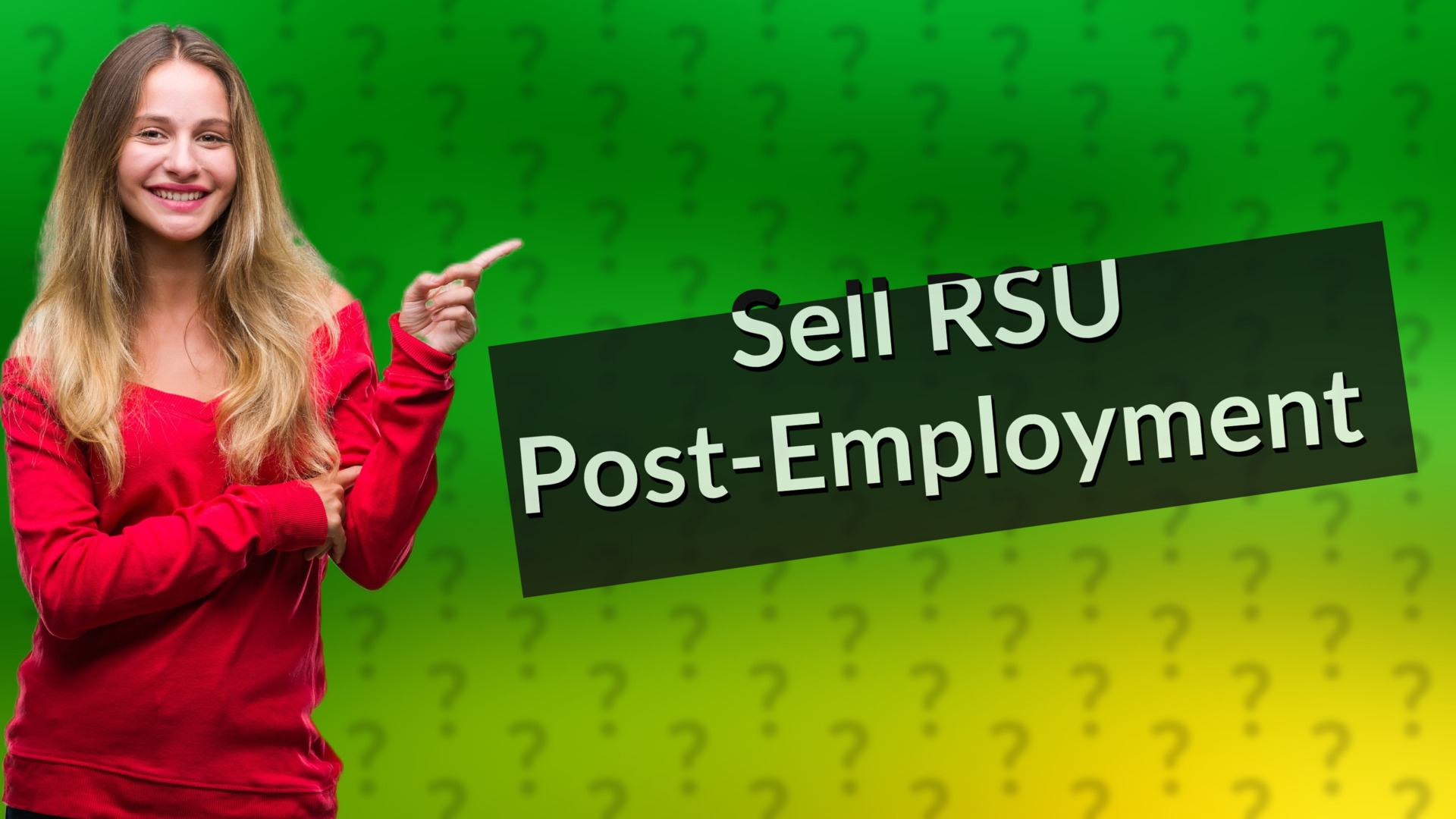 Sell RSU Post-Employment