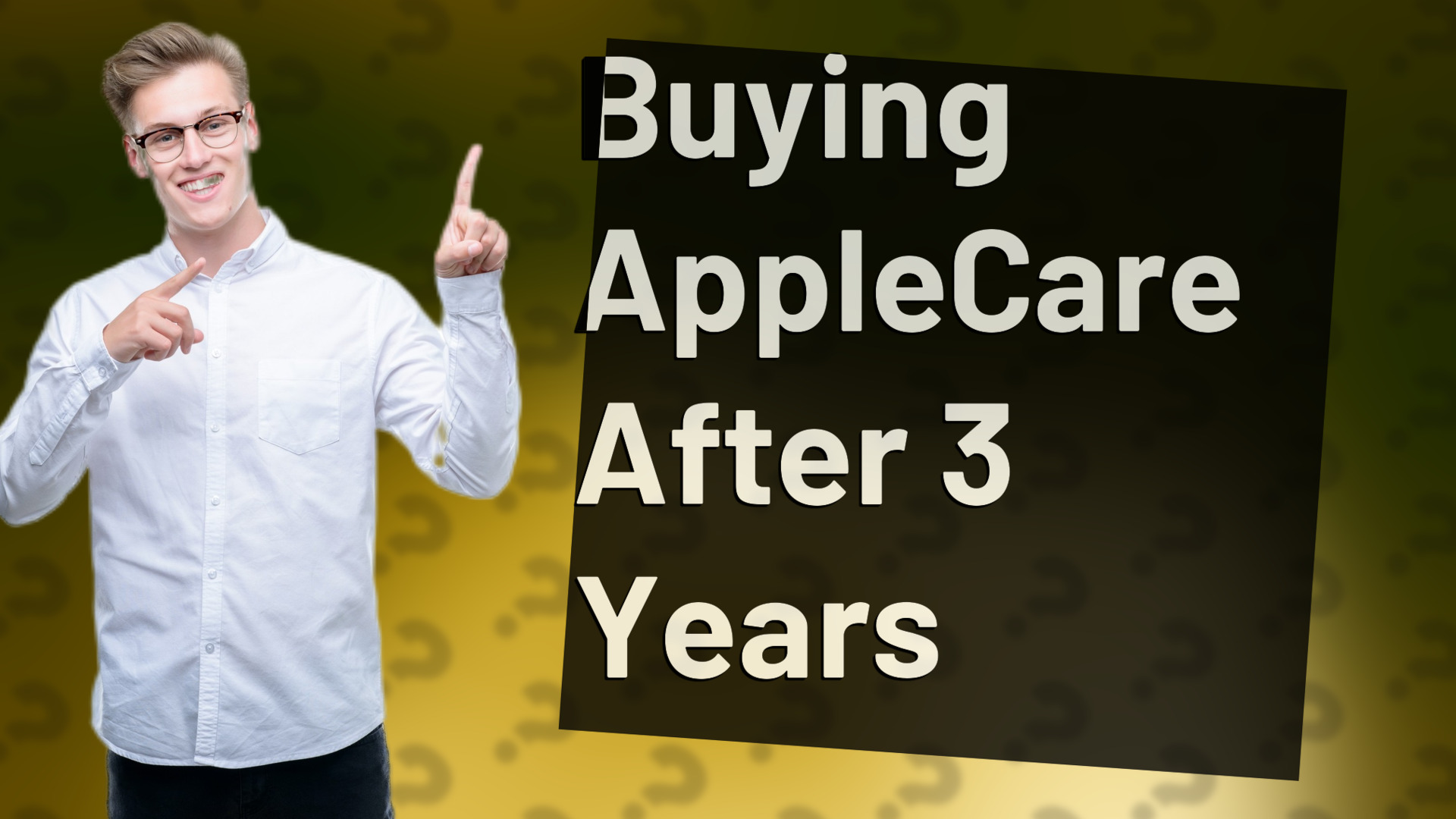 Buying AppleCare After 3 Years
