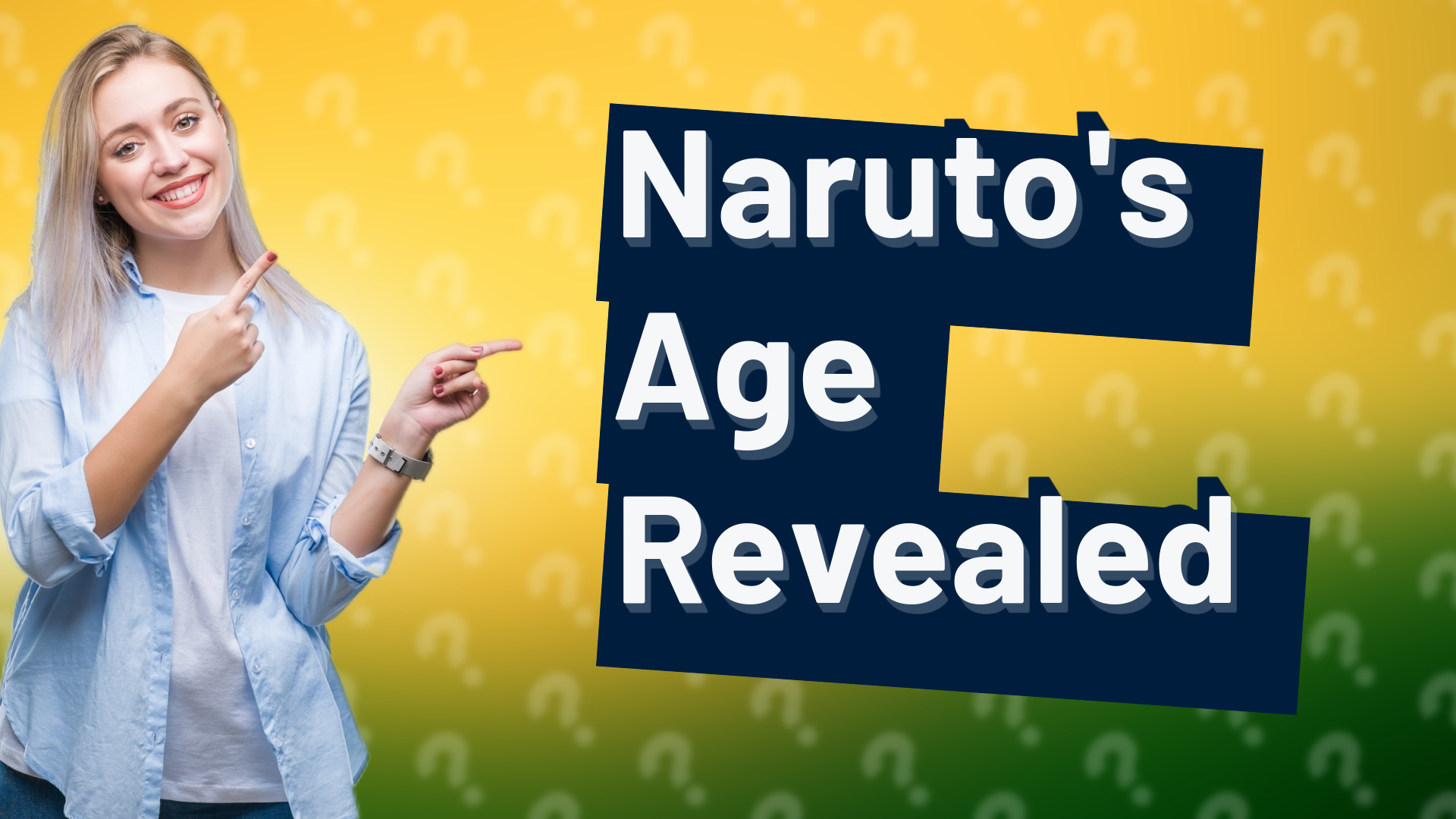 Naruto's Age Revealed