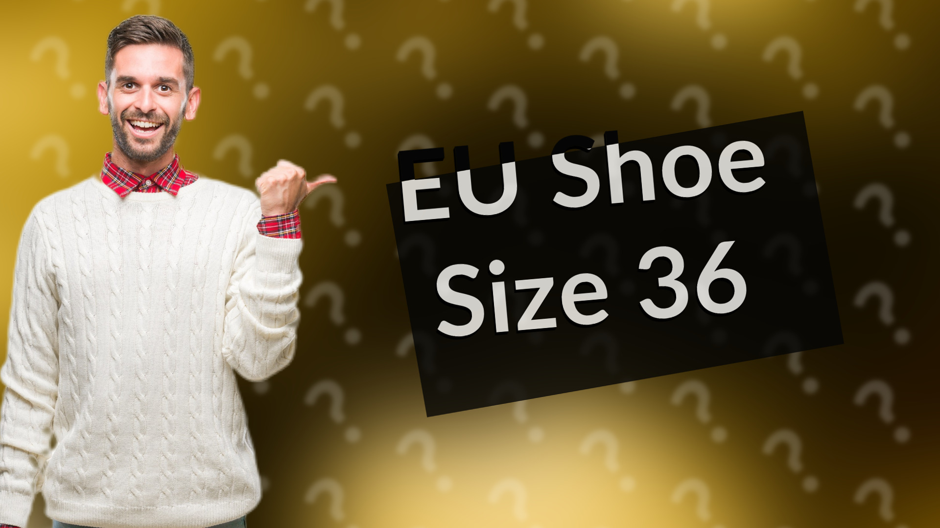EU Shoe Size 36