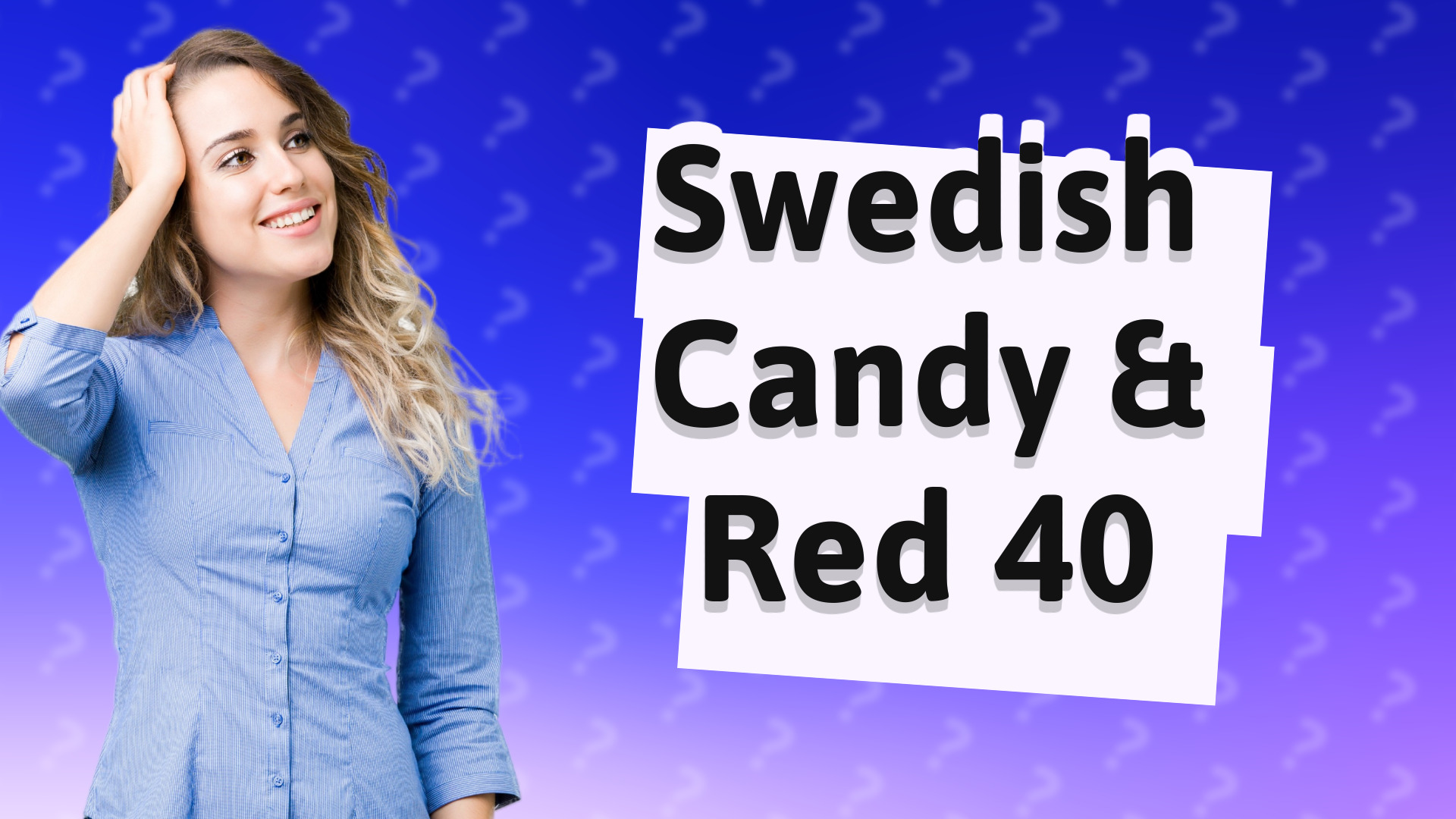 Swedish Candy & Red 40