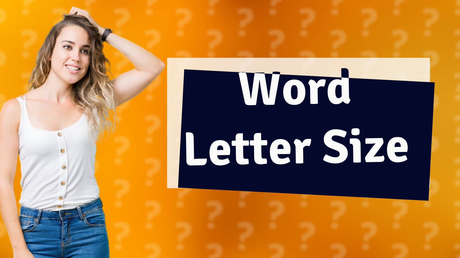 Word Letter Size