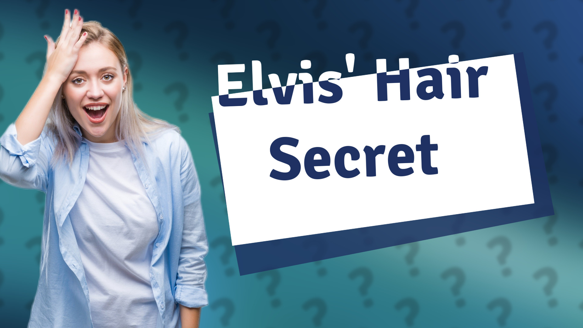 Elvis' Hair Secret