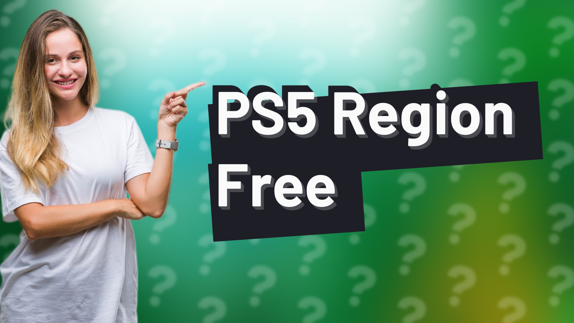 PS5 Region Free