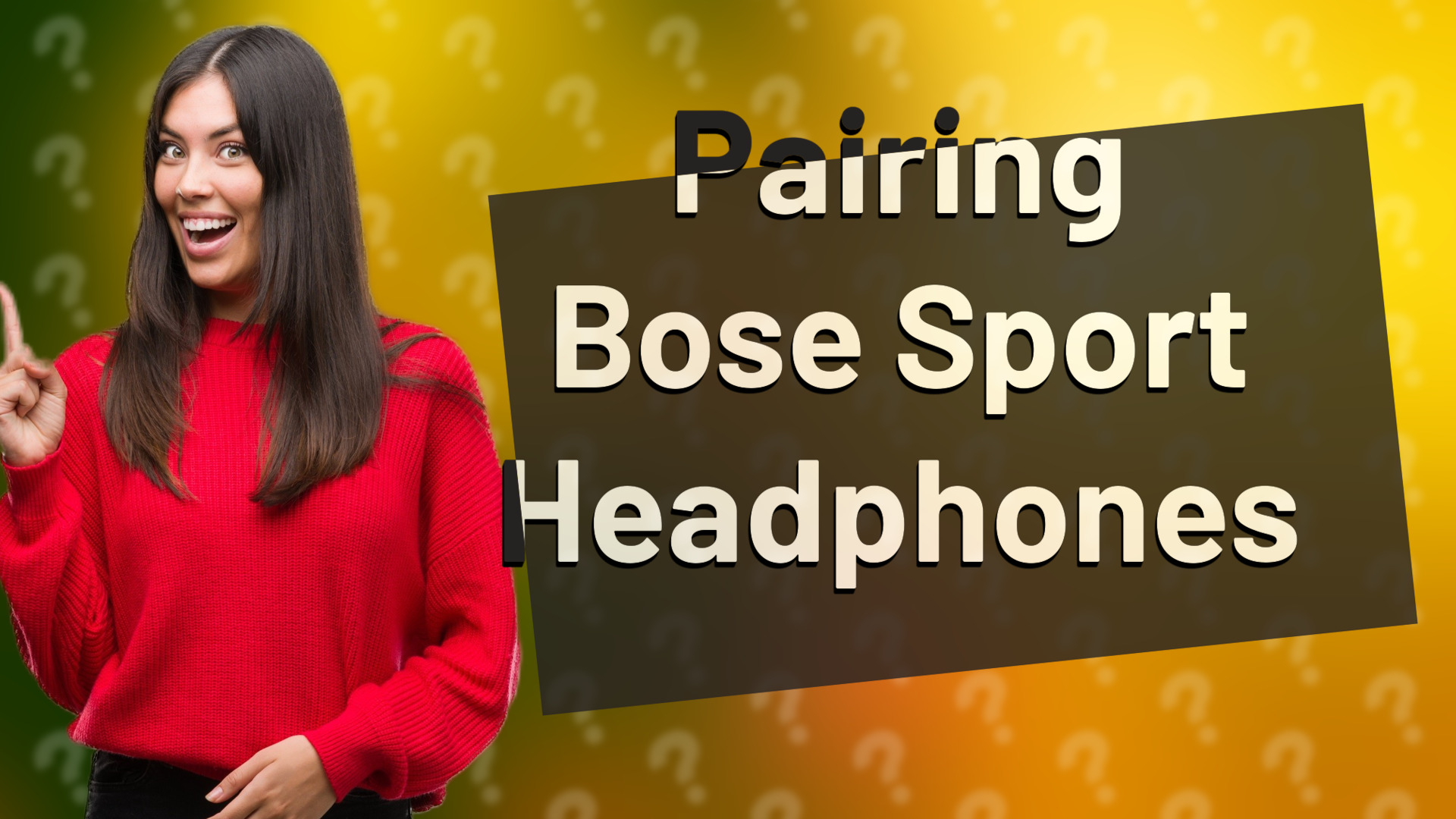 Pairing Bose Sport Headphones