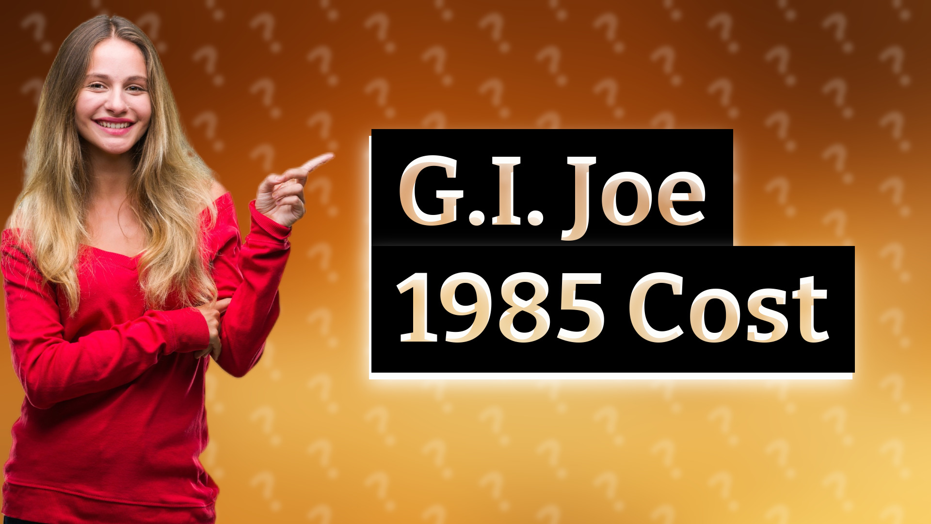 G.I. Joe 1985 Cost