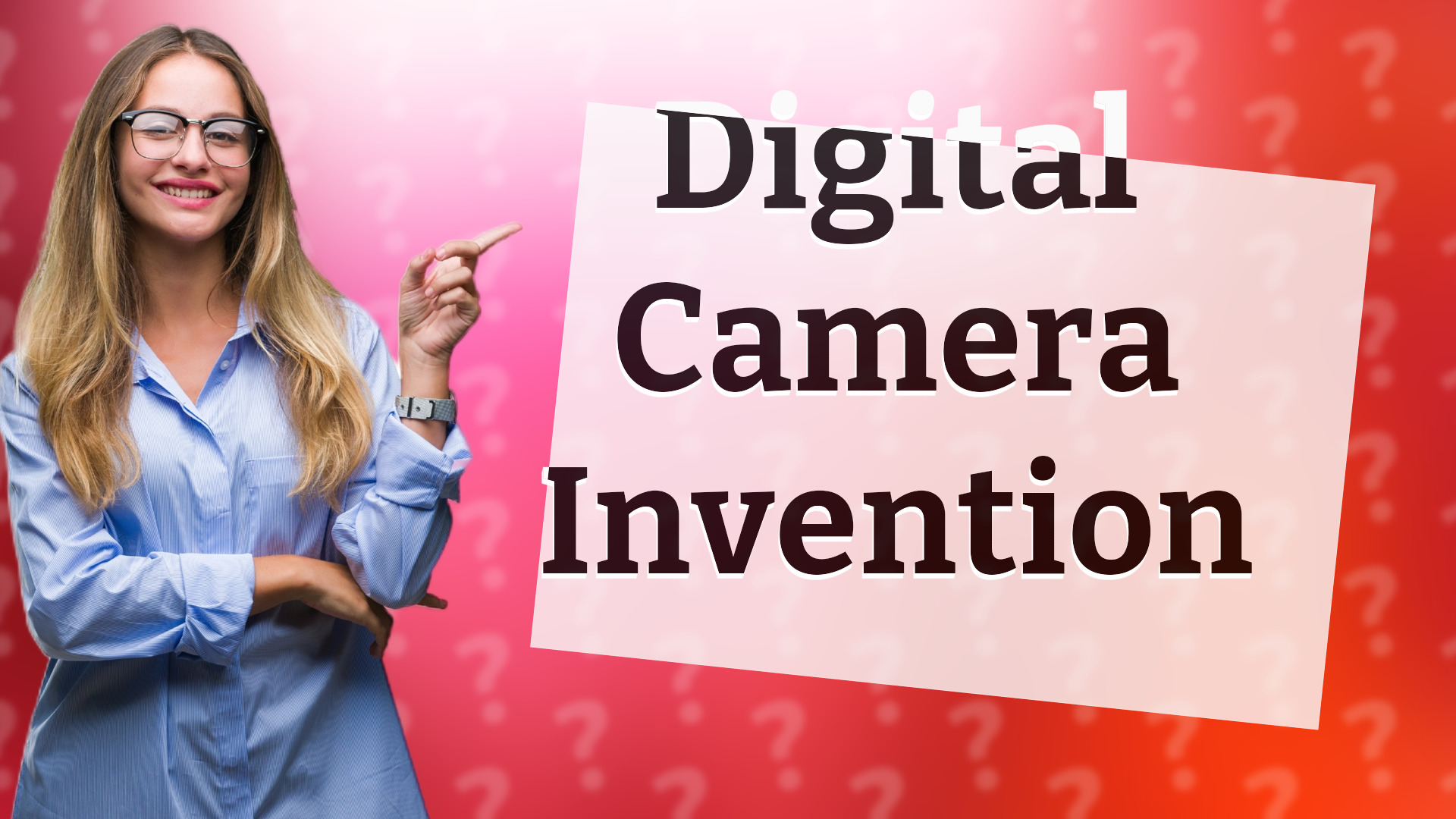 Digital Camera Invention