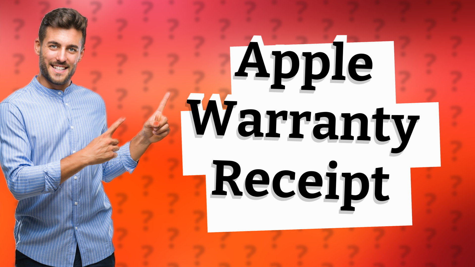 Apple Warranty Receipt