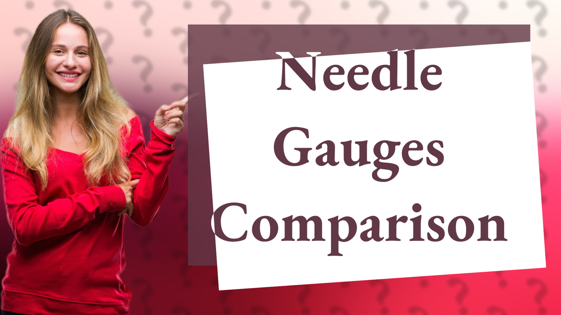 Needle Gauges Comparison