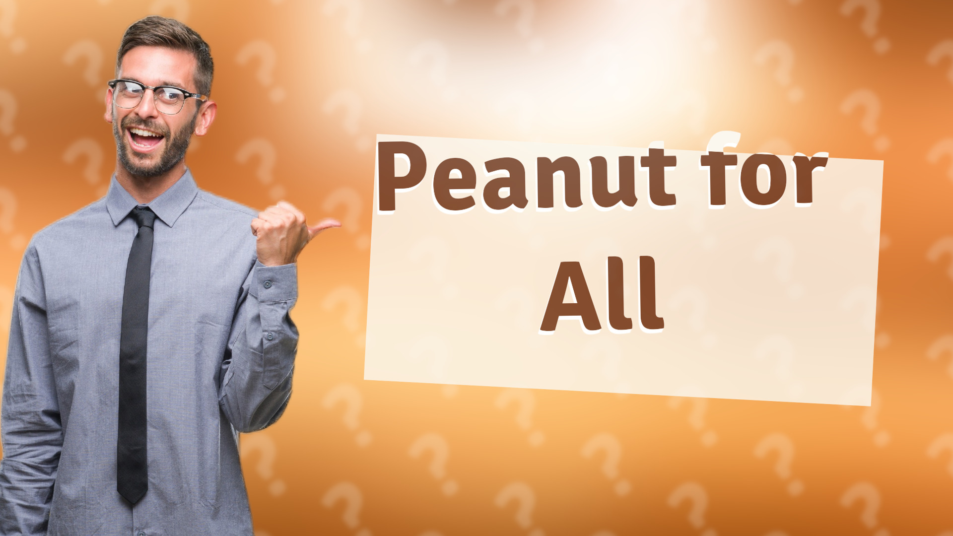 Peanut for All