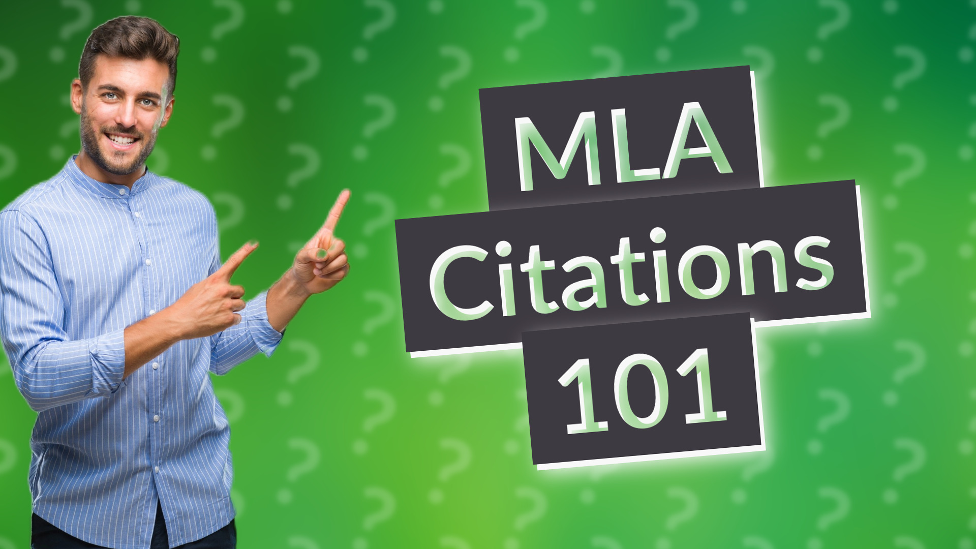 MLA Citations 101