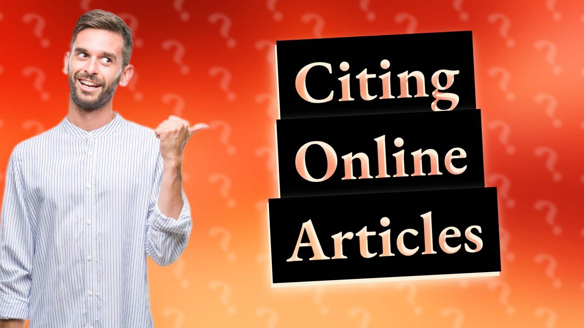 Citing Online Articles