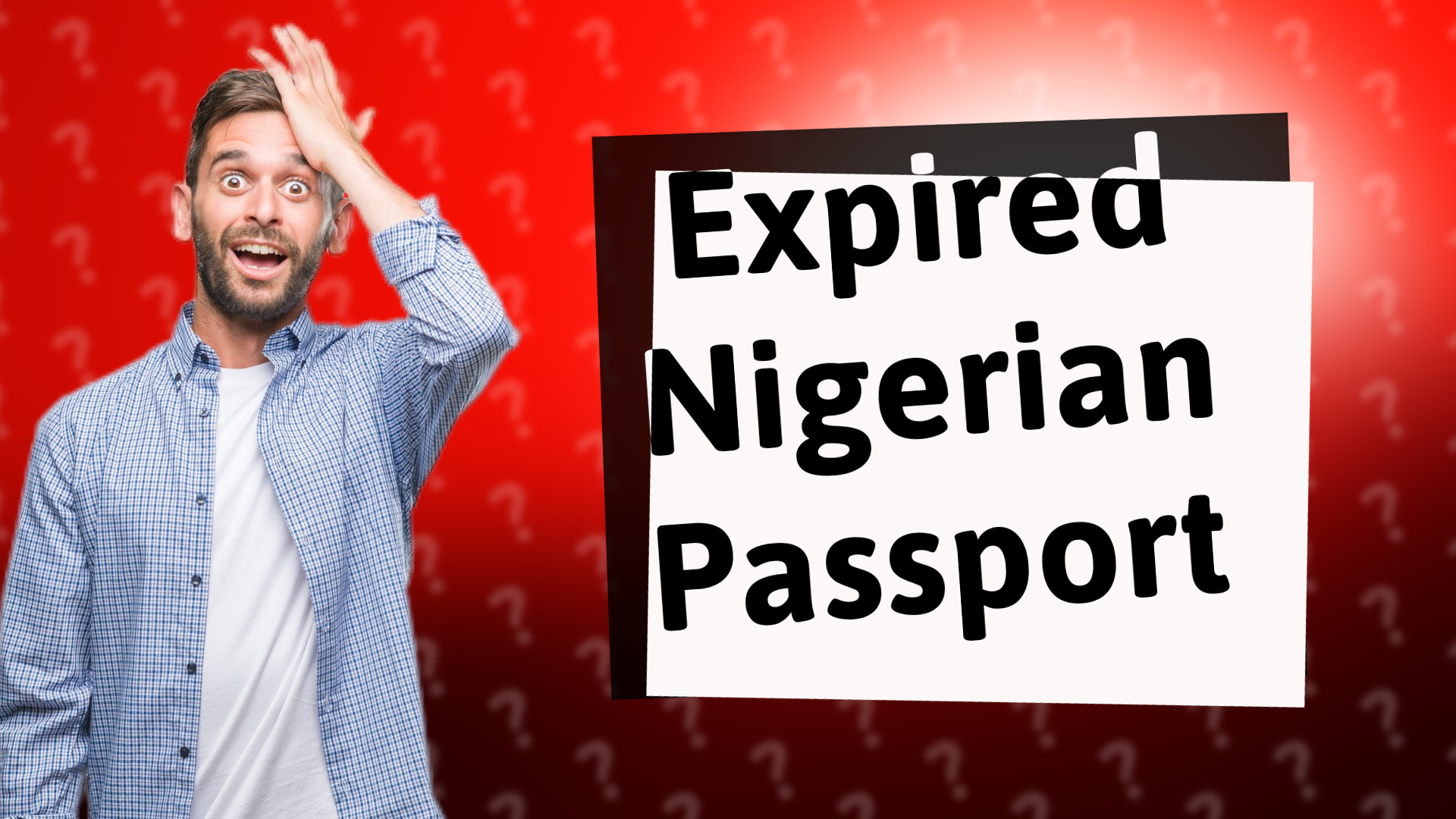 Expired Nigerian Passport