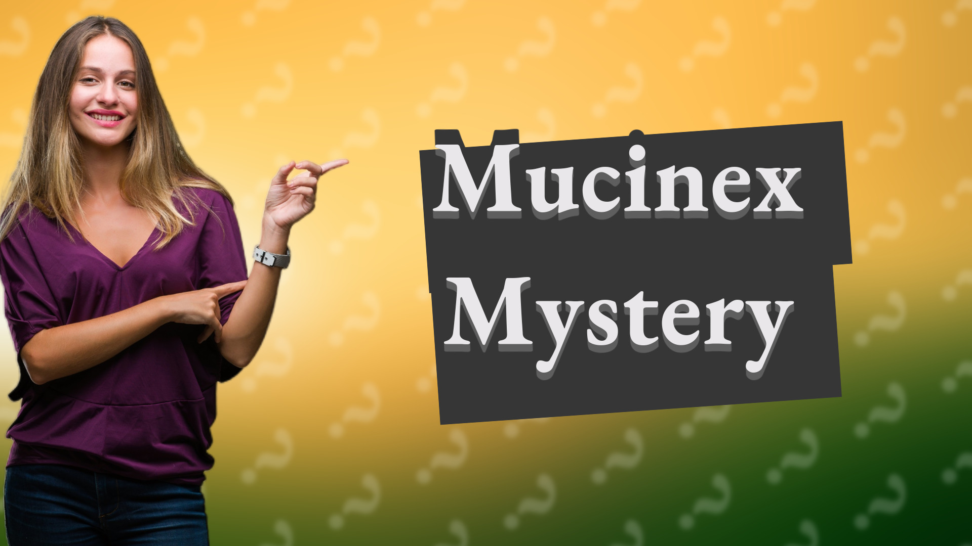 Mucinex Mystery