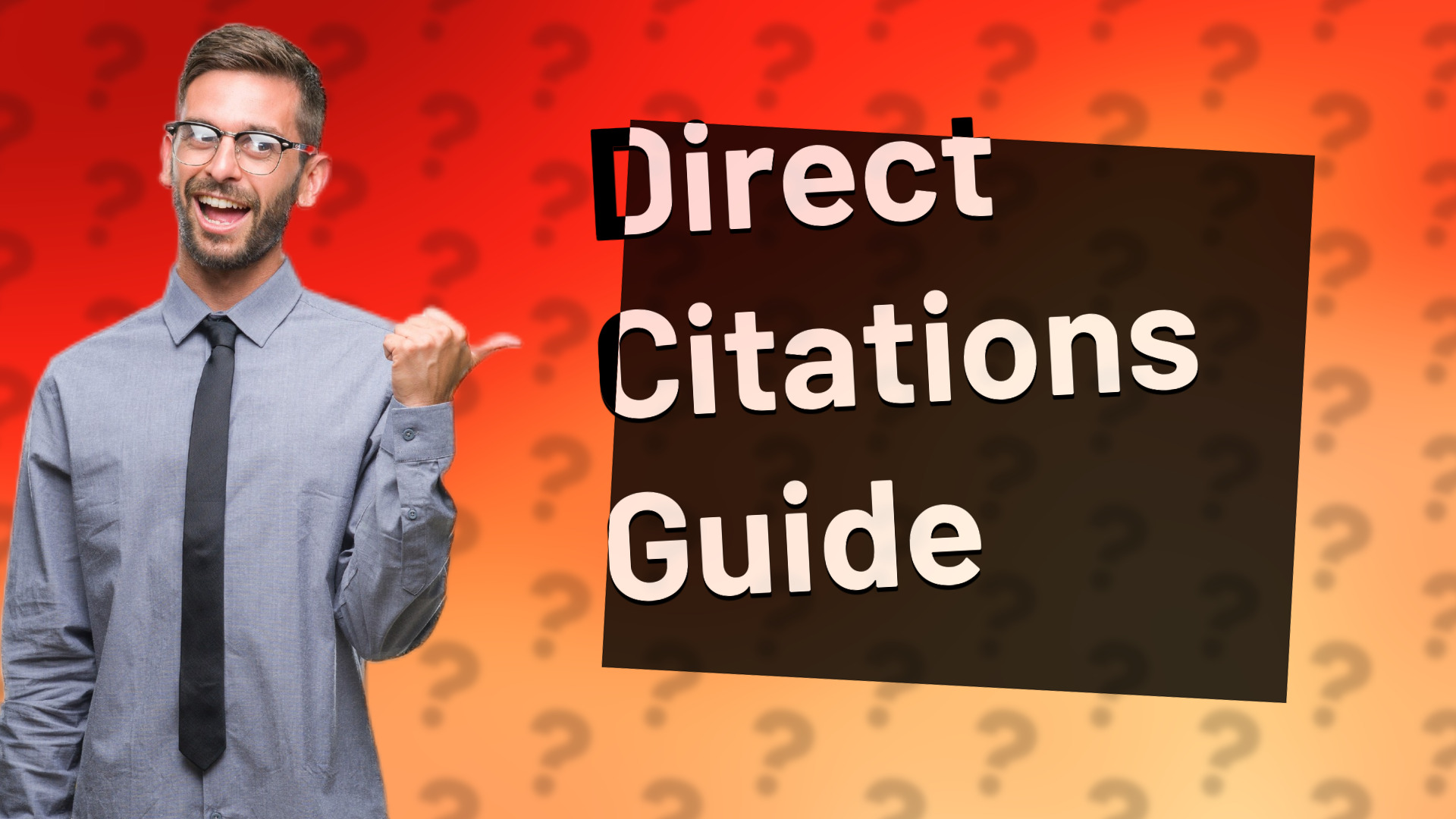Direct Citations Guide