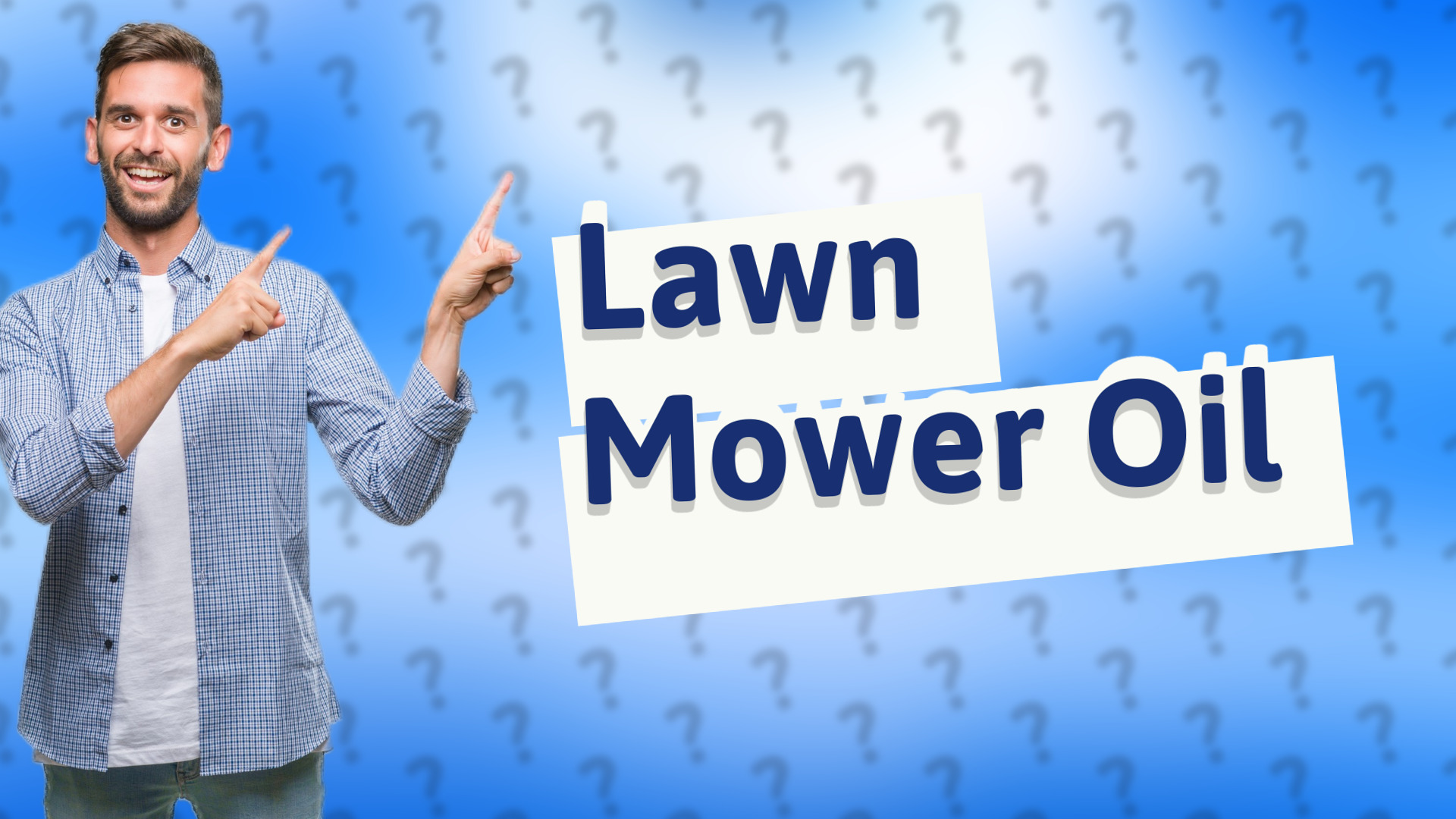 Lawn Mower Oil