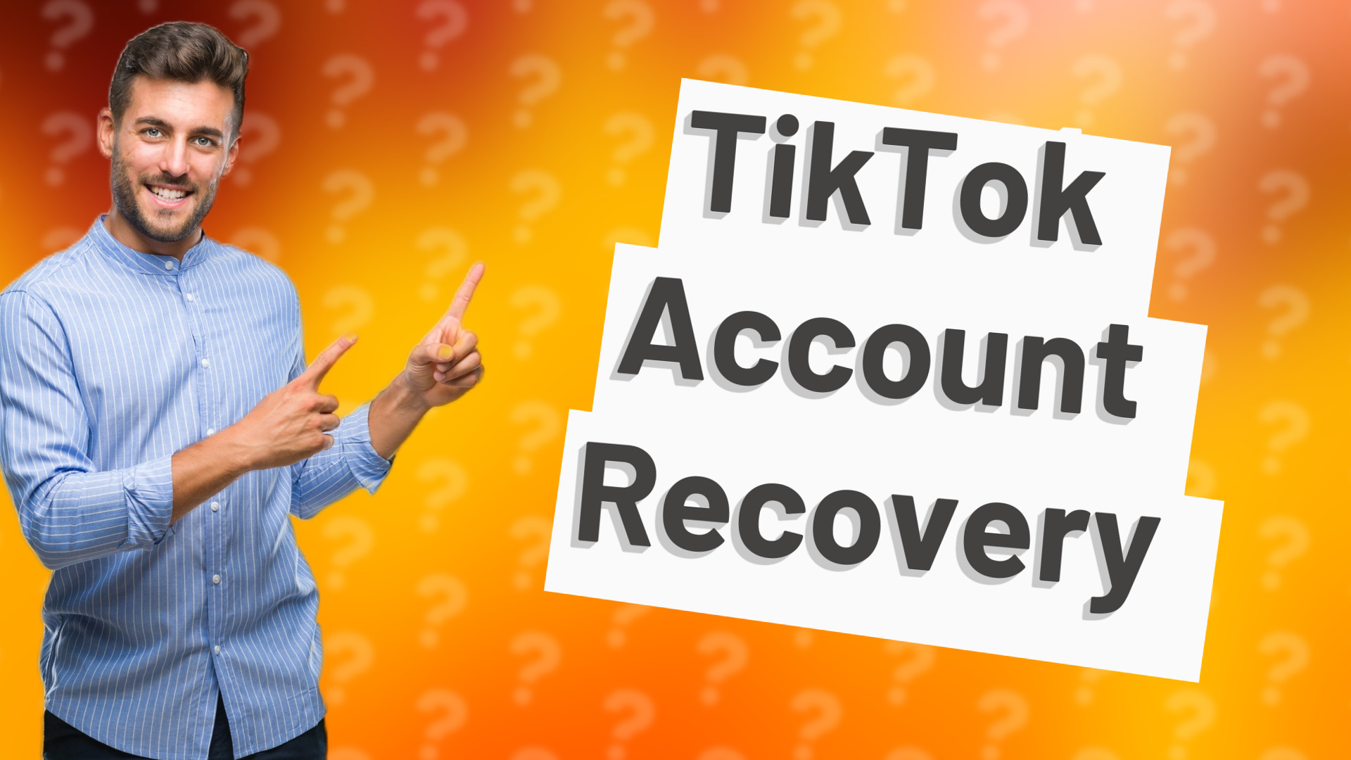 TikTok Account Recovery