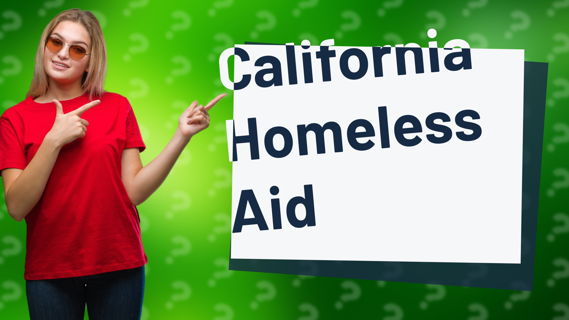 California Homeless Aid