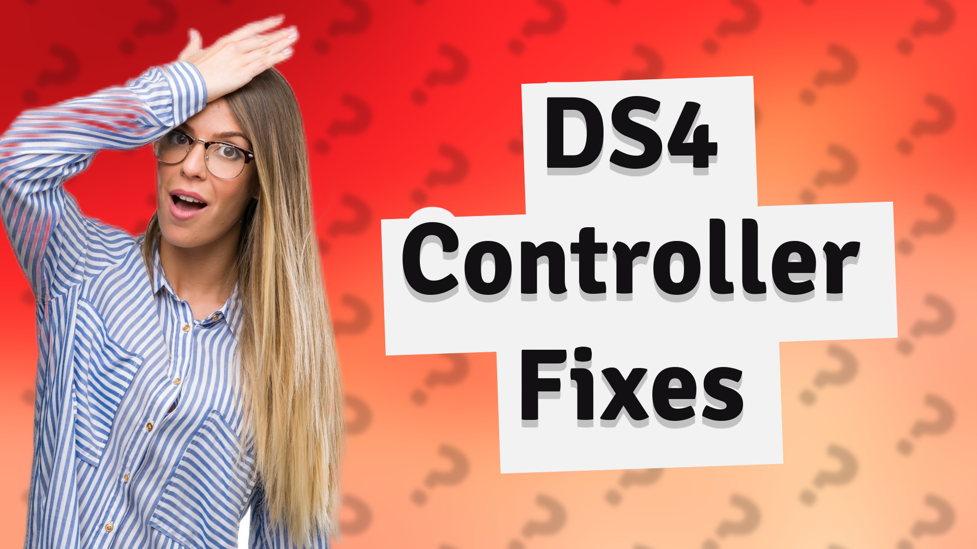 DS4 Controller Fixes