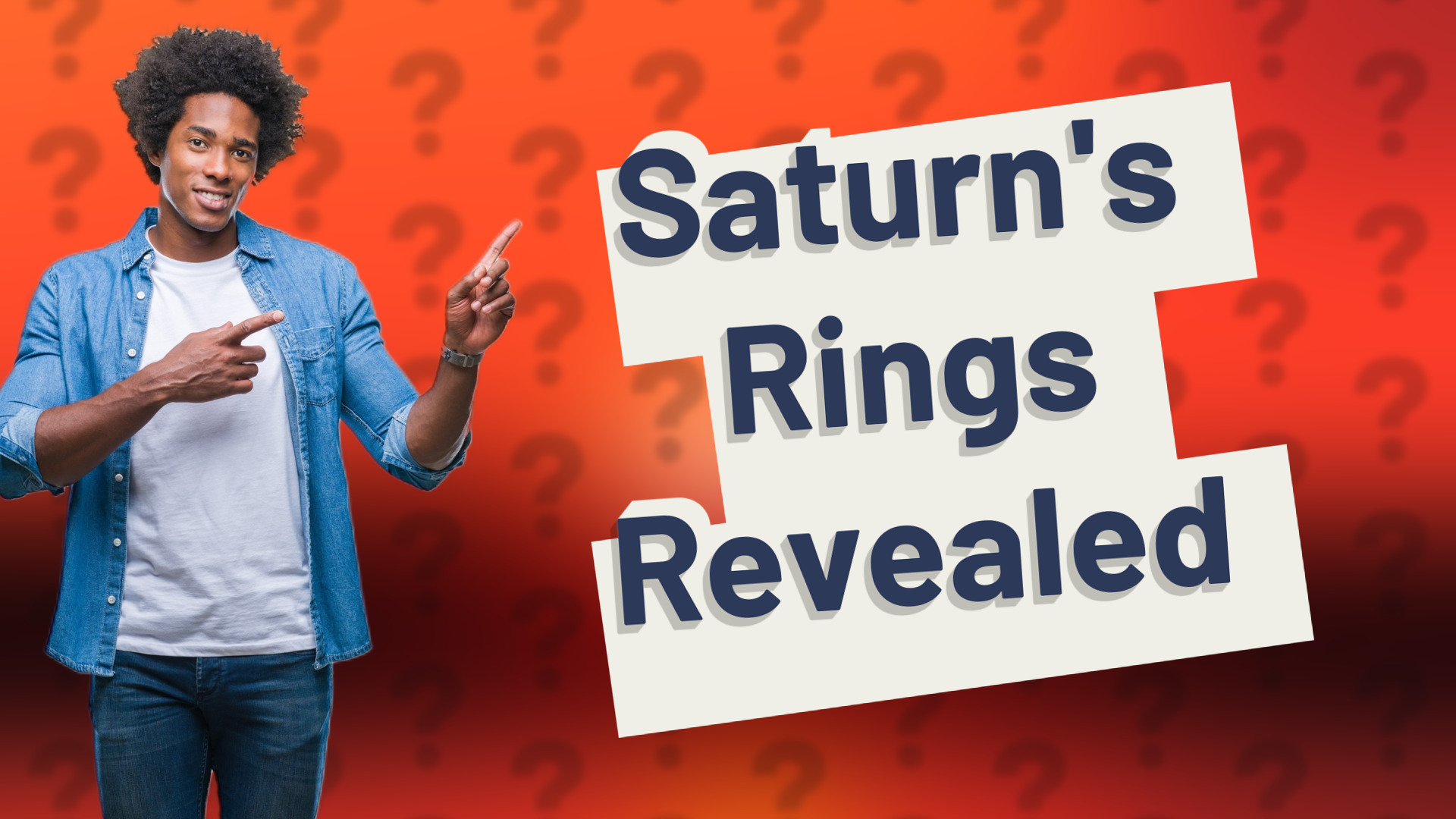 Saturn's Rings Revealed