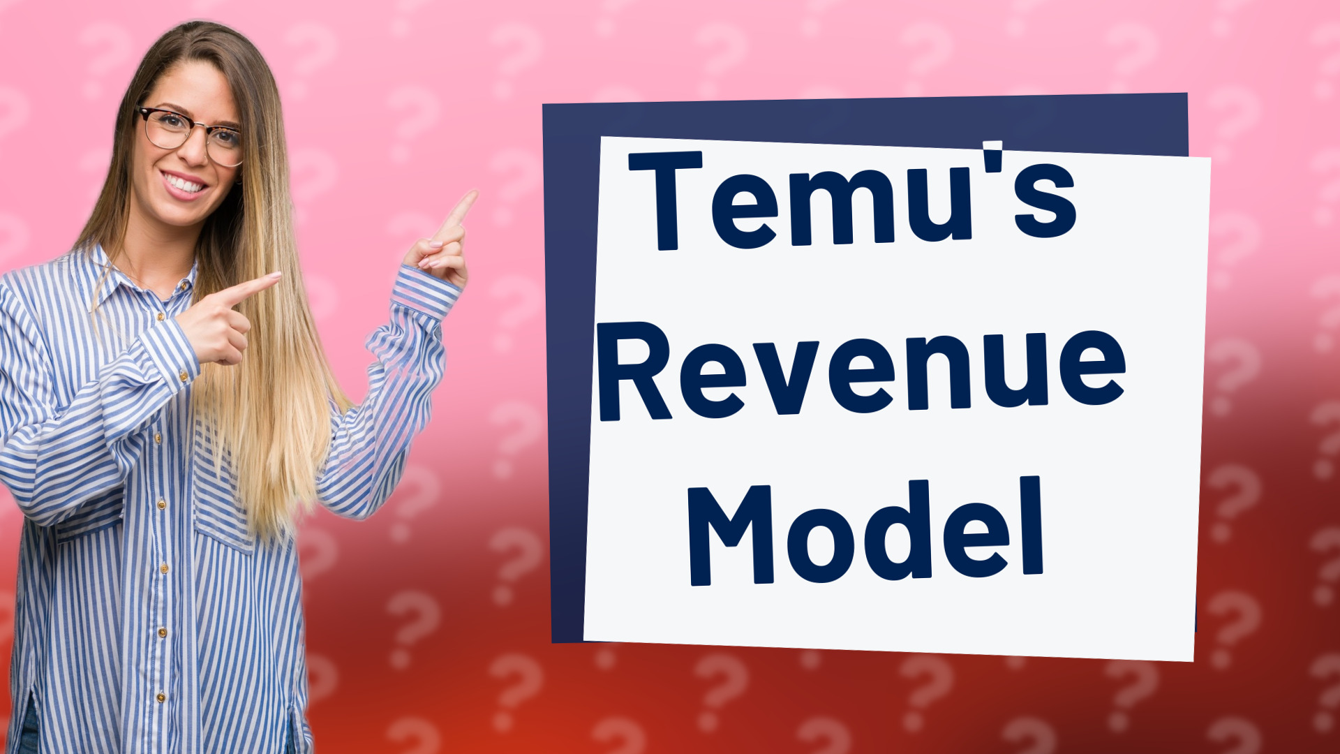 Temu's Revenue Model