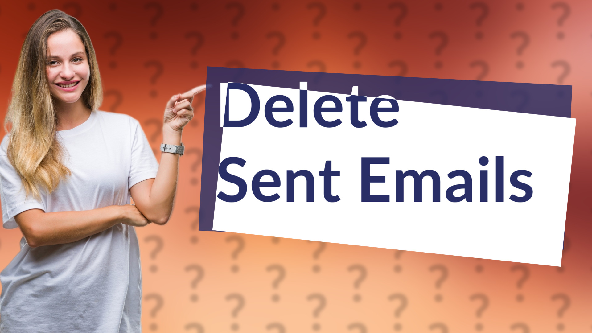 Delete Sent Emails