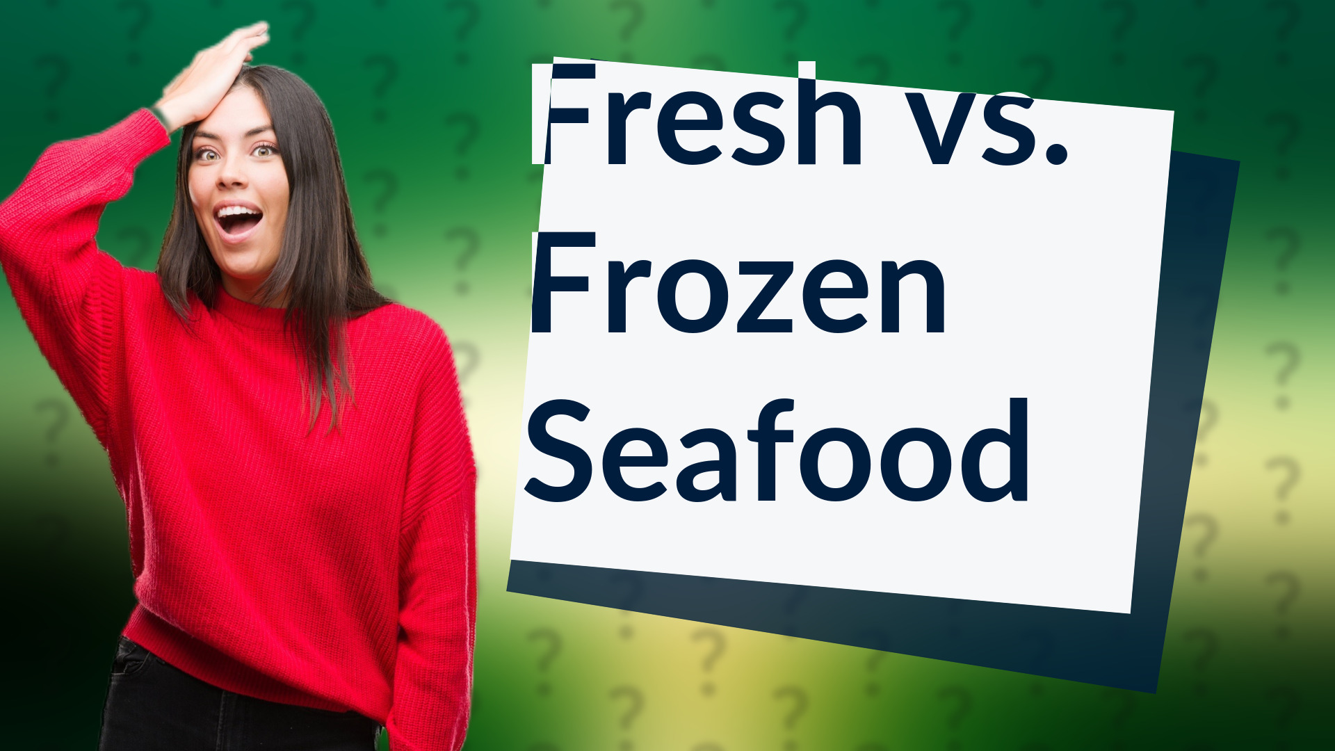 Fresh vs. Frozen Seafood