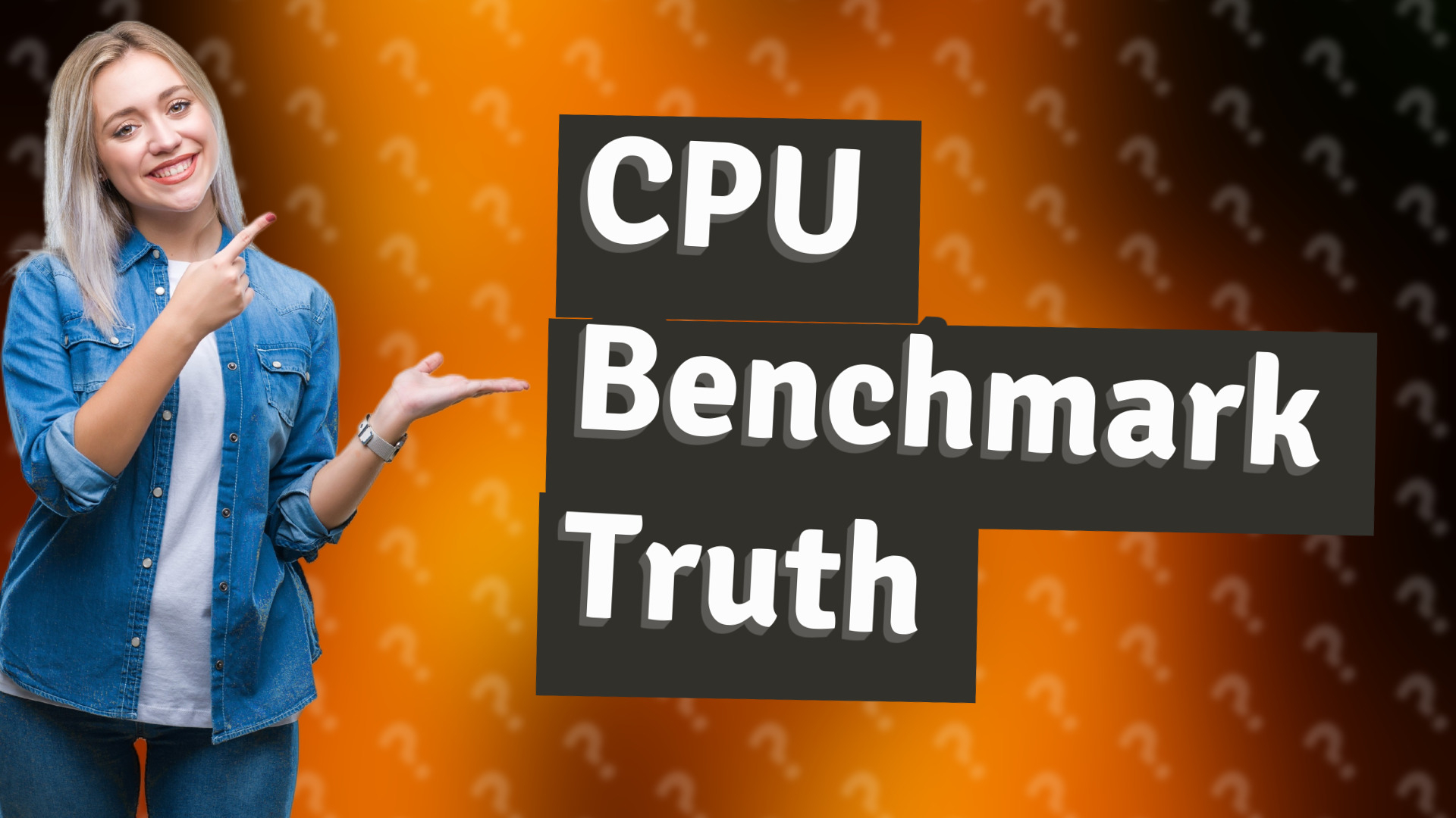 CPU Benchmark Truth