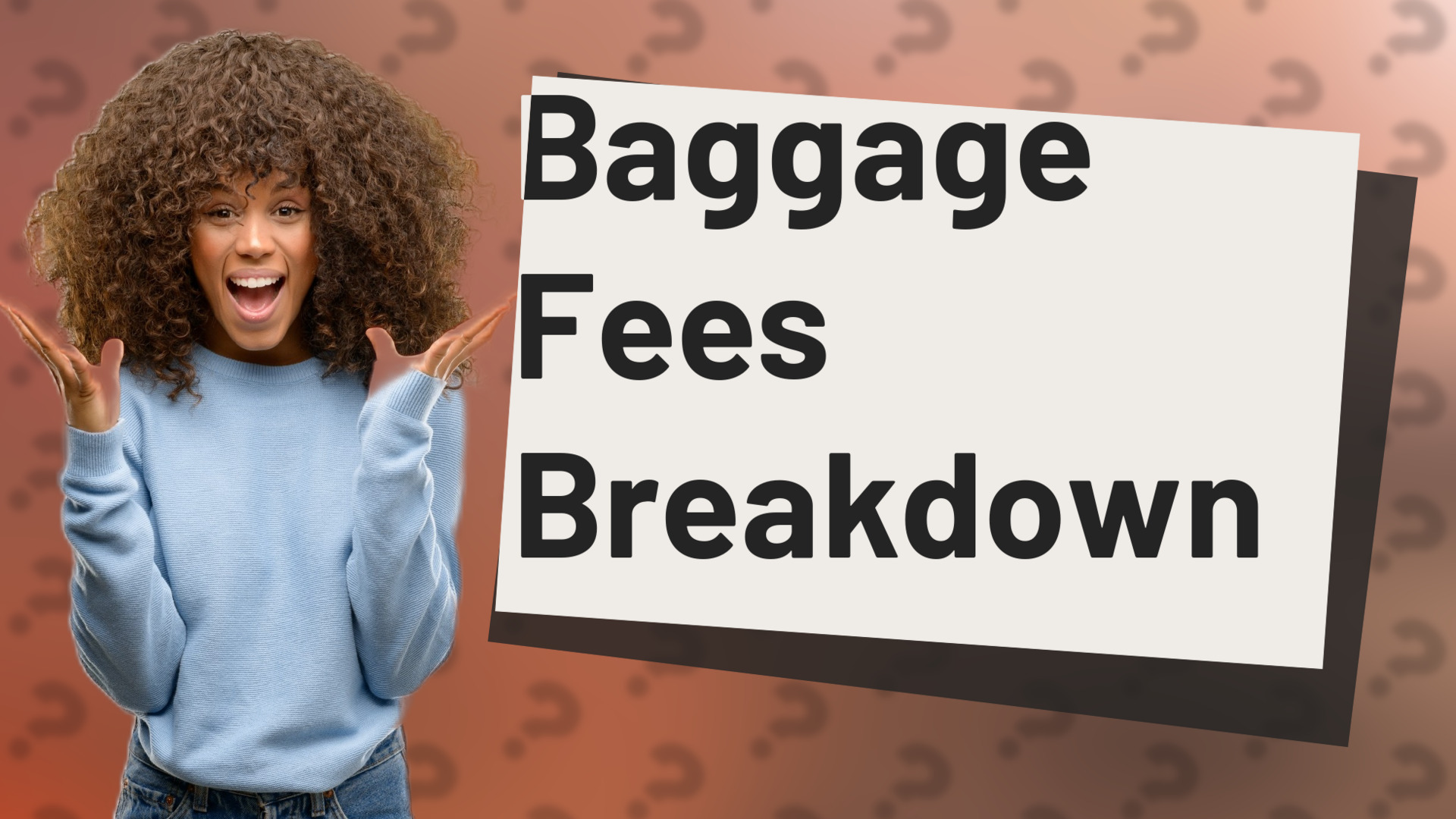 Baggage Fees Breakdown