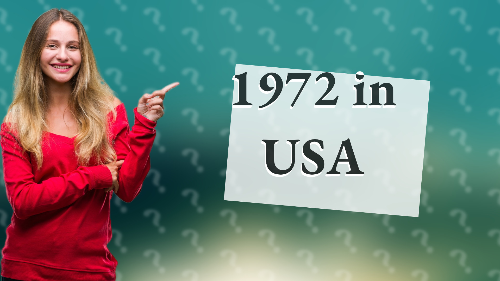 1972 in USA