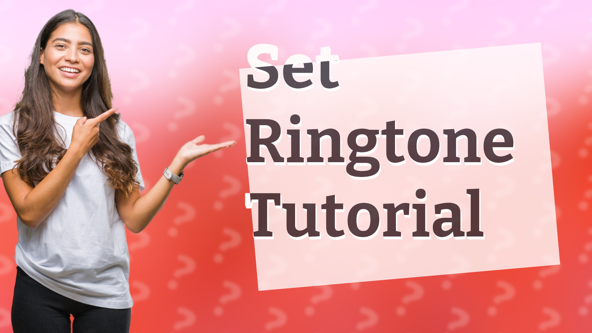 Set Ringtone Tutorial